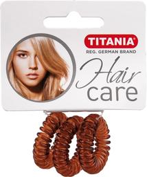 Набір резинок для волосся Titania Аnti Ziep, коричневий, 3 шт. (7915)