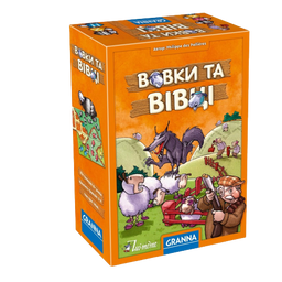Настільна гра Granna Вовки та вівці, укр.мова (83651)