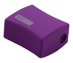 Точилка с контейнером Buromax Rubber Touch, фиолетовый (BM.4778-1)