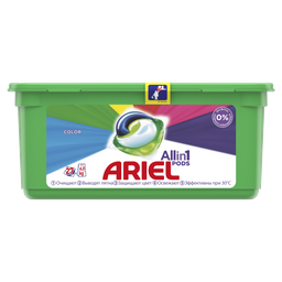 Капсули для прання Ariel Pods Все-в-1 Color, 27 шт.