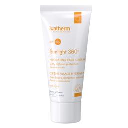 Солнцезащитный крем Ivatherm Sunlight, увлажняющий, для сухой чувствительной кожи лица, SPF 50+, 50 мл