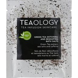 Соль для ванны Teaology Green tea Детокс и моделирование 50 г