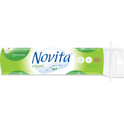 Ватные косметические диски Novita Organic, 80 шт.