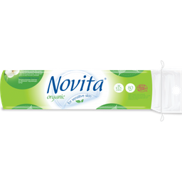 Ватні косметичні диски Novita Organic, 80 шт.