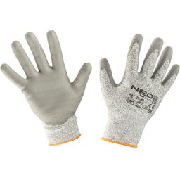 Перчатки рабочие Neo Tools полиуретановое покрытие размер 10 серые (97-609-10)