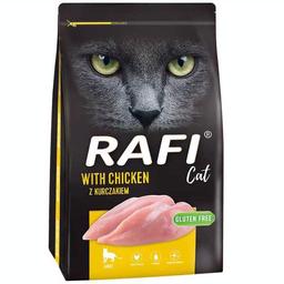 Сухой корм для взрослых котов Dolina Noteci Rafi Cat с курицей 7 кг
