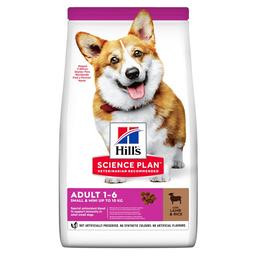 Сухой корм для взрослых собак малых и миниатюрных пород Hill's Science Plan Adult Small&Mini, с ягненком и рисом, 1,5 кг (604235)