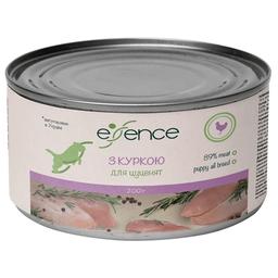 Влажный корм для щенков Essence, с курицей, 200 г (20369)