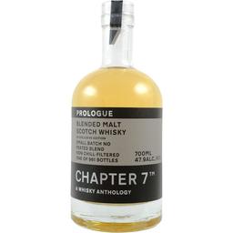 Віскі Chapter 7 Prologue Peated Blended Malt Scotch Small Batch №3 47.9% 0.7 л в коробці