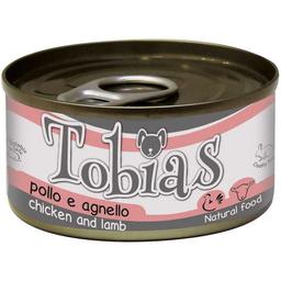Влажный корм для собак Croci Tobias с курицей и ягненком 85 г