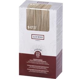 Фарба для волосся Lucens Color, відтінок 9.17 (мигдальний), 145 мл (110423)