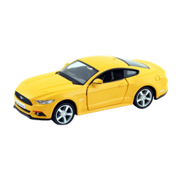 Машинка Uni-fortune Ford Mustang 2015, 1:37, матовий жовтий (554029M(B))