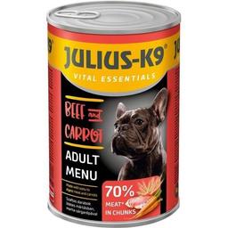 Вологий корм для собак Julius-K9, Гіпоалергенний, з ягням, 1,24 кг