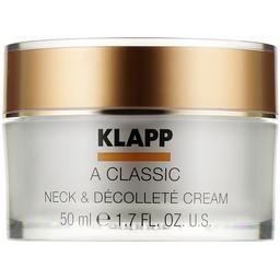 Крем для шеи и декольте Klapp A Classic Neck & Decollete Cream 50 мл