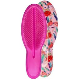 Массажная щетка для волос Joko Blend Tropical Jungle Hair Brush, малиновый с цветами и фламинго
