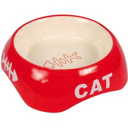 Миска для котов Trixie CAT, керамическая, 13 см, 0,2л (24498)