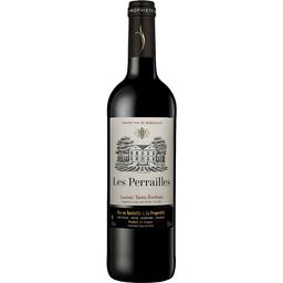 Вино Les Perrailles AOP Lussac Saint Emilion 2015, красное, сухое, 0,75 л
