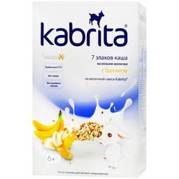 Каша на козьем молоке Kabrita 7 злаков с бананом 180 г