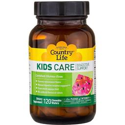 Добавка для пищеварения Country Life Kids Care 120 таблеток