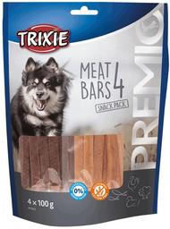 Лакомство для собак Trixie Premio 4 Meat Bars, с курицей, уткой, бараниной и лососем, 4 x 100 г