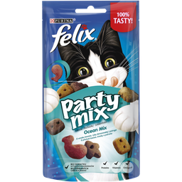 Лакомство для кошек Purina Felix Party Океанический микс, 60 г