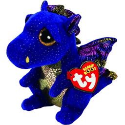Мягкая игрушка TY Beanie Boo's Дракон Saffire, 25 см (37260)