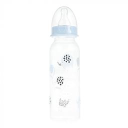 Пляшечка Baby-Nova Декор, 240 мл, блакитний (3960065)