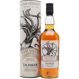 Виски Talisker Game of Thrones House Greyjoy Single Malt Scotch Whisky 45.8% 0.7 л, в подарочной упаковке