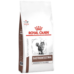 Сухой диетический корм для кошек Royal Canin Gastrointestinal Moderate Calorie при нарушении пищеварения с пониженным содержанием каллорий, 4 кг (4008040)
