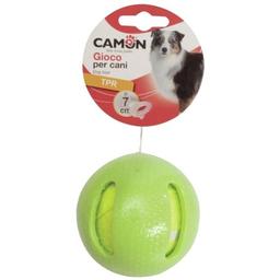 Игрушка для собак Camon тенисный мяч, 7 см
