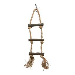 Іграшка для птахів Trixie Natural Living Підвісна, Драбинка мотузкова, 40 см (5186)