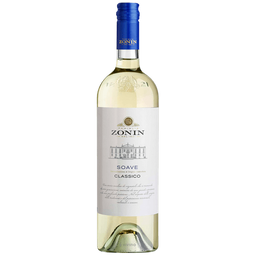 Вино Zonin Soave Classico 2020, біле, сухе, 12%, 0,75 л (37358)