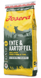 Беззерновий сухий корм для собак Josera Ente&Kartoffel, з качкою, 15 кг