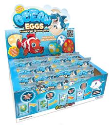 Набір зростаючих іграшок в яйці #sbabam Повелителі океанів і морів, в асортименті, 12 шт. (T001-2019-CDU)