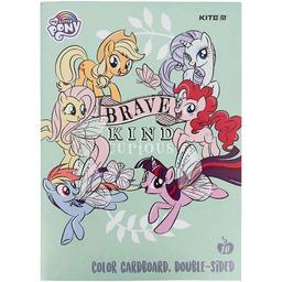 Картон цветной двухсторонний Kite My Little Pony A4 10 листов 10 цветов (LP21-255)