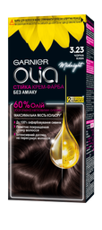 Фарба для волосся Garnier Olia, відтінок 3.23 (чорна кава), 112 мл (C6544300)