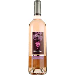 Вино Les Quatre Tours l'Estellan Mediterranee IGP, розовое, сухое, 0,75 л