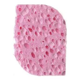 Спонж для зняття макіяжу Beter прямокутний рожевий 7.5 см
