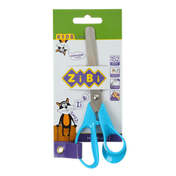 Ножницы детские ZiBi Kids line, с пластиковыми 3D-ручками, синий (ZB.5014-02)