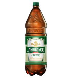 Пиво Львівське, світле, 4,5%, 2,4 л (812957)