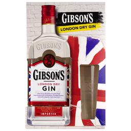 Набор: Джин Gibson's London Dry, 37,5%, 0,7 л + бокал