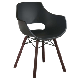 Кресло Papatya Opal Wox Iroko, матовый серый (4823052301323)