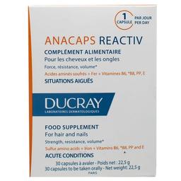 Капсули для зміцнення волосся та нігтів Ducray Анакапс Реактив №30 (223721)
