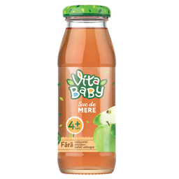 Сок Vita Baby яблочный, без добавления сахара, 175 мл