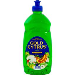Рідина для миття посуду Gold Cytrus 500 мл зелена