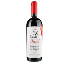 Вино Le Pacte Des Anges AOP Terrases du Larzac 2020, червоне, сухе, 0,75 л