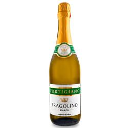 Напій винний Cortigiano Fragolino Bianco, білий, солодкий, 7%, 0,75 л (869926)