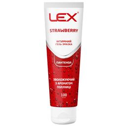 Інтимний гель-змазка Lex Strawberry зволожувальний, з ароматом полуниці, 100 мл (LEX Gel_Strawberry_100 ml)