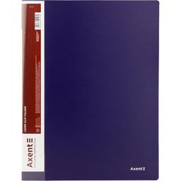 Папка с зажимом Axent А4 с внутренним карманом синяя (1301-02-A)