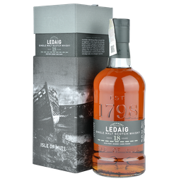 Віскі Ledaig Single Malt Scotch Whisky 18 yo, в подарунковому пакуванні, 46,3%, 0,7 л
